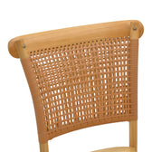 Scaun Karley lemn de fag Natural-scaun din ratan, Natural, 48x52x89 cm, foto produs 6