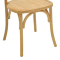 Scaun Karley lemn de fag Natural-scaun din ratan, Natural, 48x52x89 cm, foto produs 8