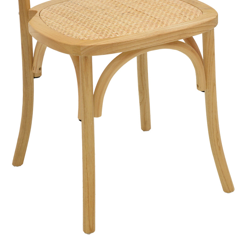 Scaun Karley lemn de fag Natural-scaun din ratan, Natural, 48x52x89 cm, foto produs 8