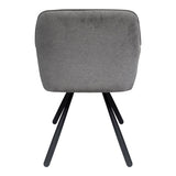 Scaun Kinuz, Stofa, 55x60x86 cm - Gri