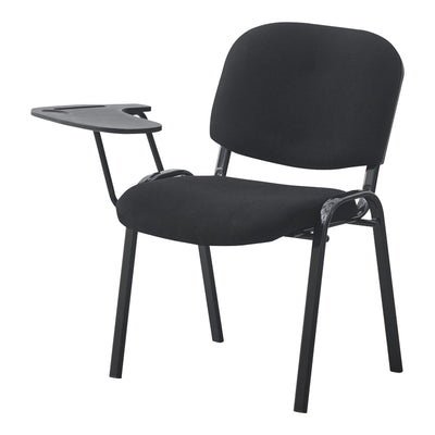 Scaun Lector, Stofa, Negru, 54x54x78 cm