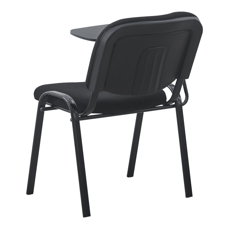 Scaun Lector, Stofa, Negru, 54x54x78 cm, imagine ambient