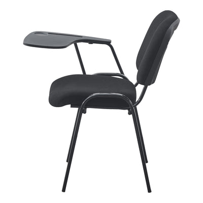 Scaun Lector, Stofa, Negru, 54x54x78 cm, detaliu produs