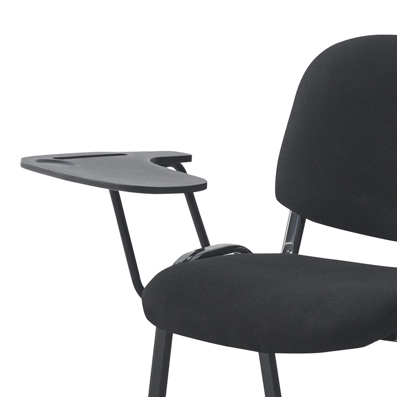Scaun Lector, Stofa, Negru, 54x54x78 cm, imagine produs 5