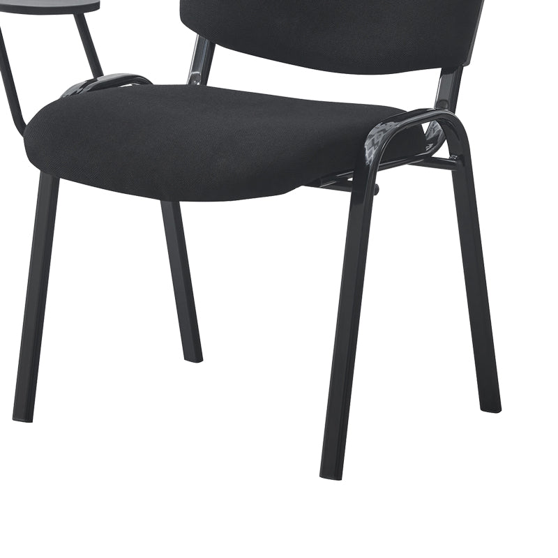 Scaun Lector, Stofa, Negru, 54x54x78 cm, imagine produs 6