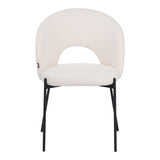 Scaun Masebo de la din Alb, 68x66x82 cm - Alb