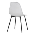 Scaun modern Ballen, Alb, 41x53x84 cm, detaliu produs