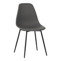 Scaun modern Ballen antracit, 41x53x84 cm
