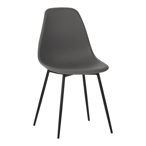 Scaun modern Ballen, antracit, 41x53x84 cm