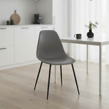 Scaun modern Ballen, antracit, 41x53x84 cm