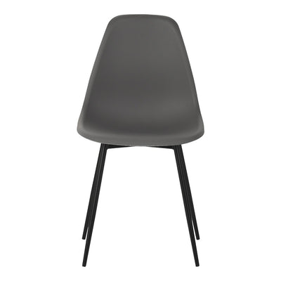 Scaun modern Ballen, antracit, 41x53x84 cm, foto produs