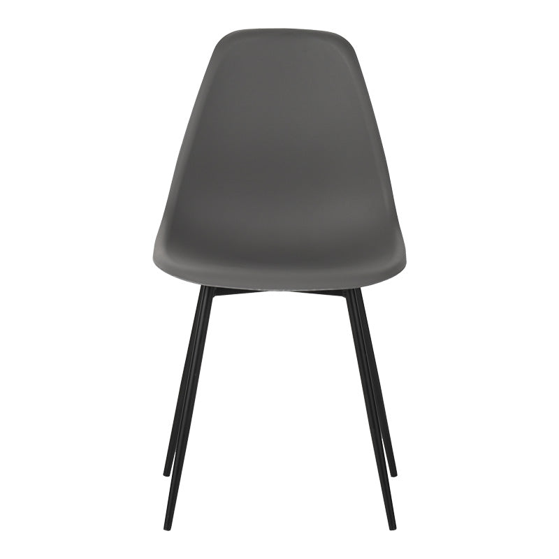 Scaun modern Ballen, antracit, 41x53x84 cm, foto produs