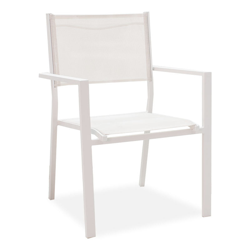 Scaun Moly, Antracit - Negru, 56x61x87 cm - Alb