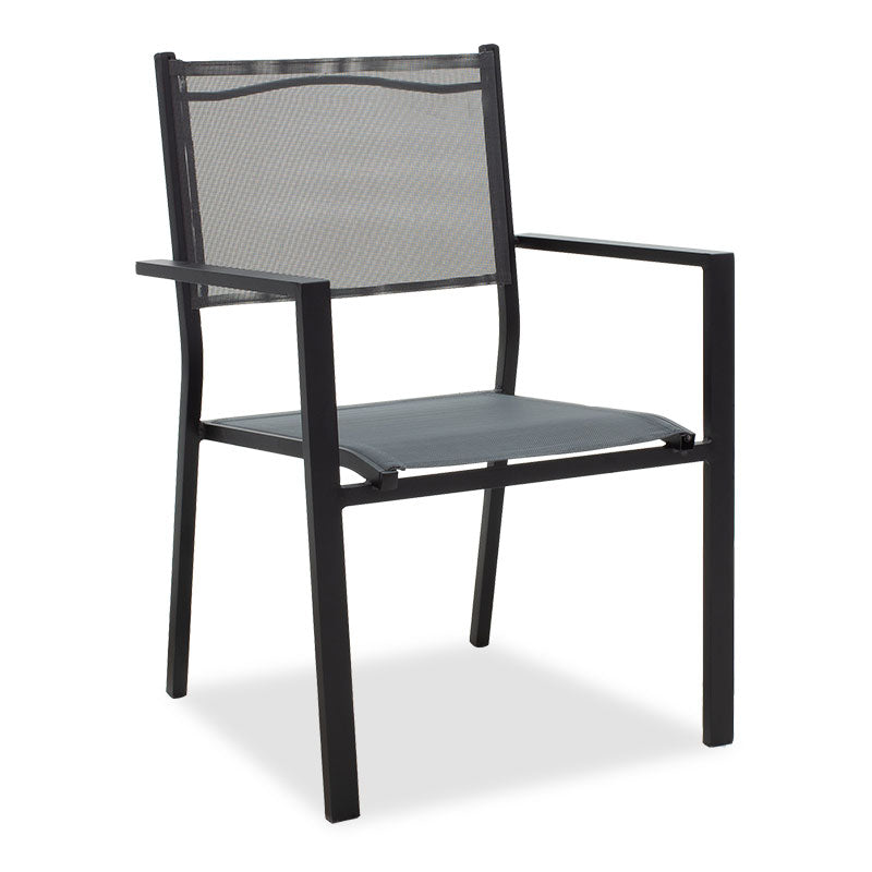 Scaun Moly, Antracit - Negru, 56x61x87 cm - Negru