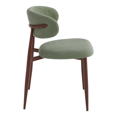 Scaun Moss, Stofa, Verde, 53x50x76 cm, detaliu produs