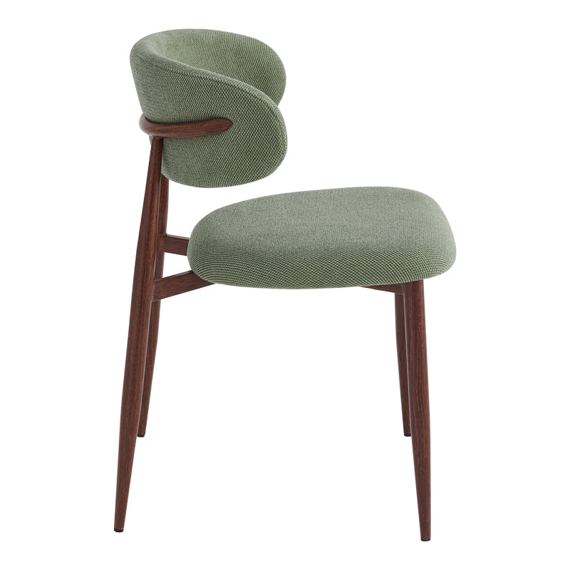 Scaun Moss, Stofa, Verde, 53x50x76 cm, detaliu produs