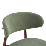 Scaun Moss, Stofa, Verde, 53x50x76 cm