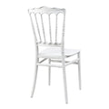 Scaun Napoleon, alb, 38x46x89 cm, imagine suplimentara
