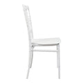 Scaun Napoleon, alb, 38x46x89 cm, detaliu produs