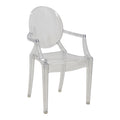 Scaun Narova PC Transparent 43x48x92 cm