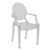 Scaun Narova PC Transparent 43x48x92 cm