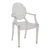 Scaun Narova PC Transparent 43x48x92 cm