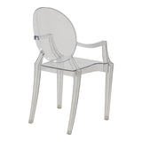 Scaun Narova PC Transparent, Multicolor, 43x48x92 cm