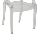 Scaun Narova PC Transparent, Multicolor, 43x48x92 cm