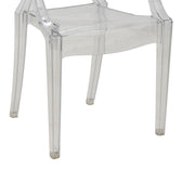 Scaun Narova PC Transparent, Multicolor, 43x48x92 cm, foto produs