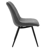 Scaun Nely, 47x61x85 cm - Gri