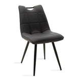 Scaun Nely, 47x61x85 cm - Negru