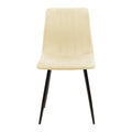Scaun Noor, bej, 44x53x86 cm, perspectiva suplimentara