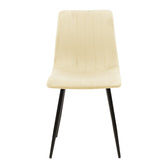 Scaun Noor, bej, 44x53x86 cm, perspectiva suplimentara