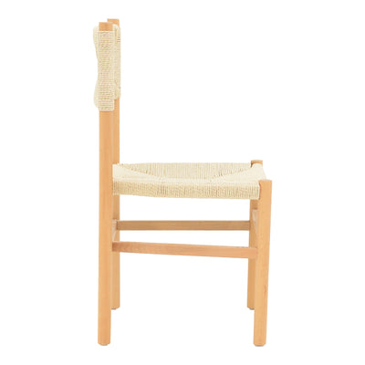 Scaun Oarvine Natural-funie, Natural, 46x52x88 cm, detaliu produs