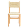 Scaun Oarvine Natural-funie, Natural, 46x52x88 cm, perspectiva suplimentara