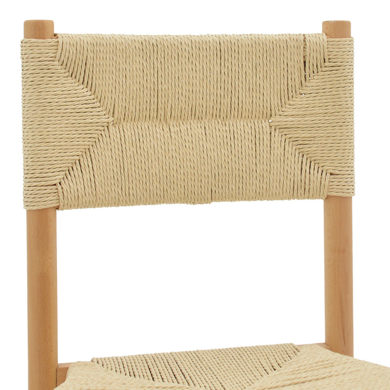 Scaun Oarvine Natural-funie, Natural, 46x52x88 cm, foto produs 6