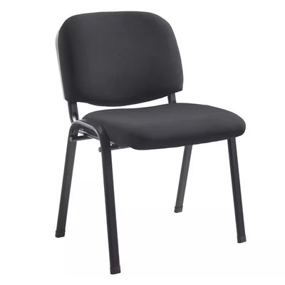 Scaun oaspeti stivuibil Anilian negru, 55x44x77 cm