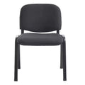 Scaun oaspeti stivuibil Anilian, negru, 55x44x77 cm, detaliu produs
