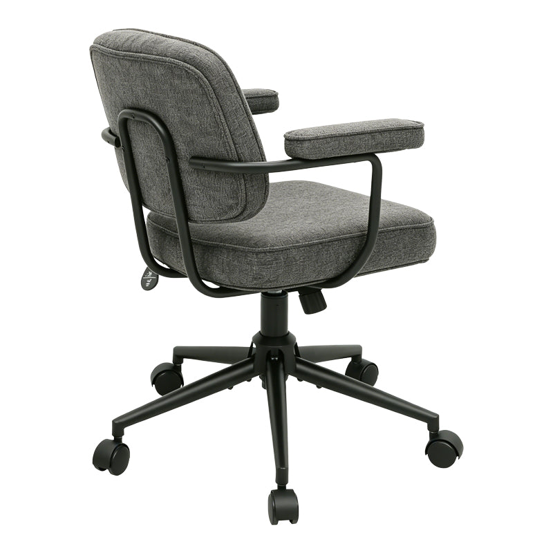 Scaun Office chair Leberta, Stofa - Antracit