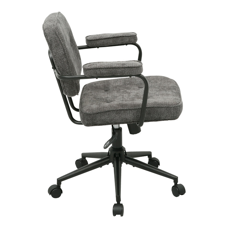 Scaun Office chair Leberta, Stofa - Antracit