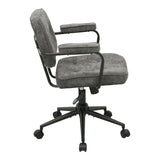Scaun Office chair Leberta, Stofa - Antracit