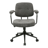 Scaun Office chair Leberta, Stofa - Antracit