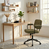 Scaun Office chair Leberta, Stofa - Khaki