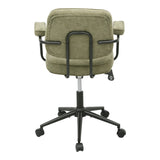 Scaun Office chair Leberta, Stofa - Khaki