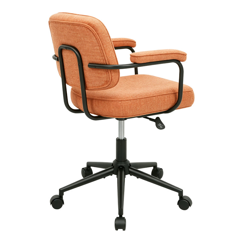 Scaun Office chair Leberta, Stofa - Teracota