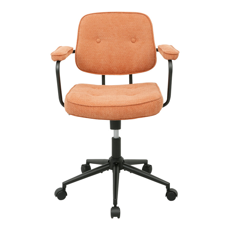 Scaun Office chair Leberta, Stofa - Teracota