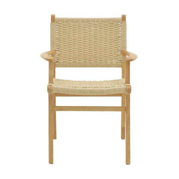 Scaun Olivier, Bej - Natural, 62x60x85 cm