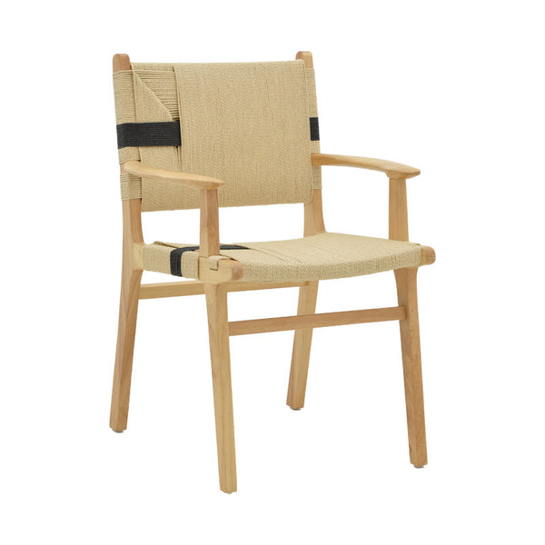 Scaun Olivier, Bej - Natural, 62x60x85 cm