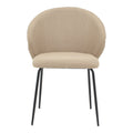 Scaun Olympian, bej, 50x55x83 cm, perspectiva suplimentara