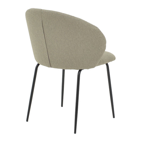 Scaun Olympian tesatura, Gri, 50x55x83 cm